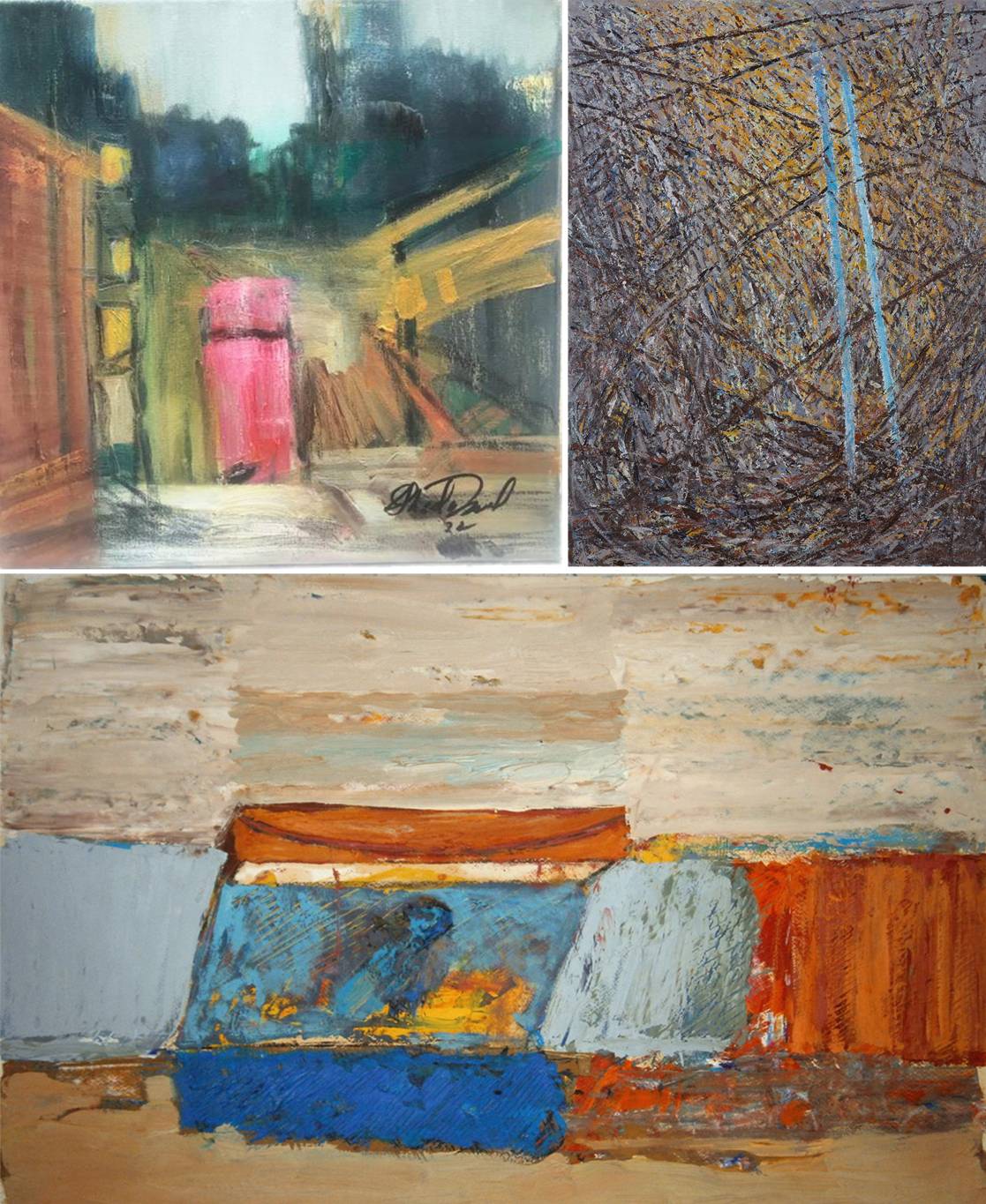 Du « Massacre des innocents » au cataclysme du port de Beyrouth : les peintures sur le fil... de Salloum, Jamal et Nadra