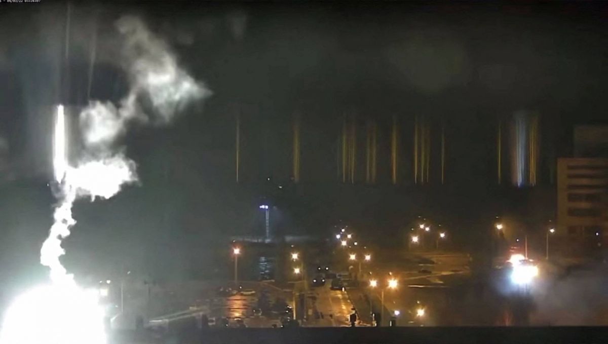Les forces russes sur le territoire de la centrale nucléaire ukrainienne de Zaporojie