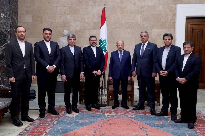 Recevant un ministre iranien, Aoun espère 