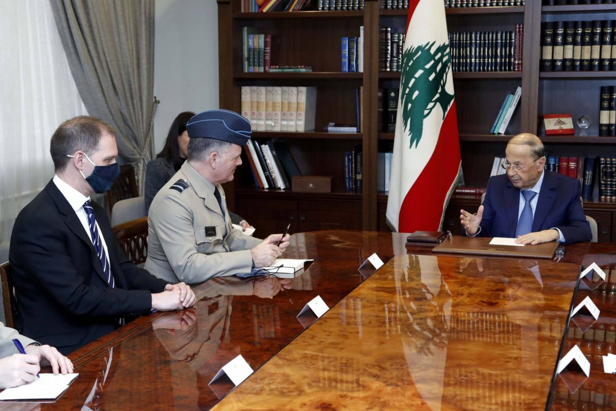 Aoun to UK Defence official: 'War is not a successful way to solve conflict'