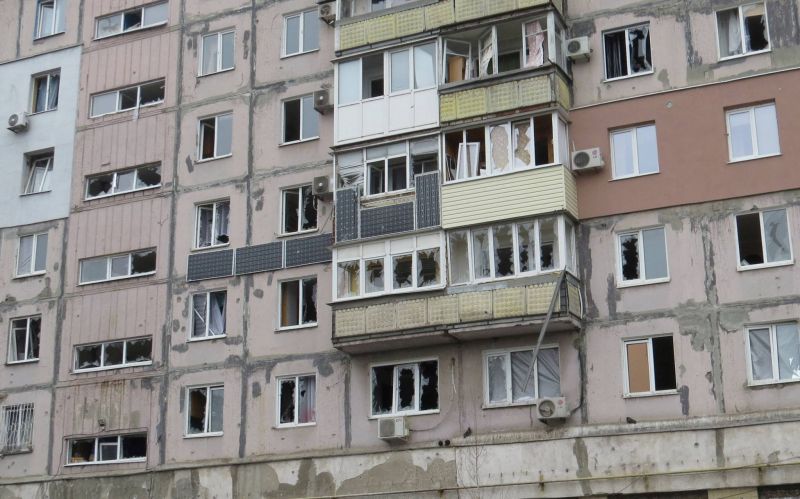 Marioupol, ville de l'est ukrainien, sans électricité après une offensive russe
