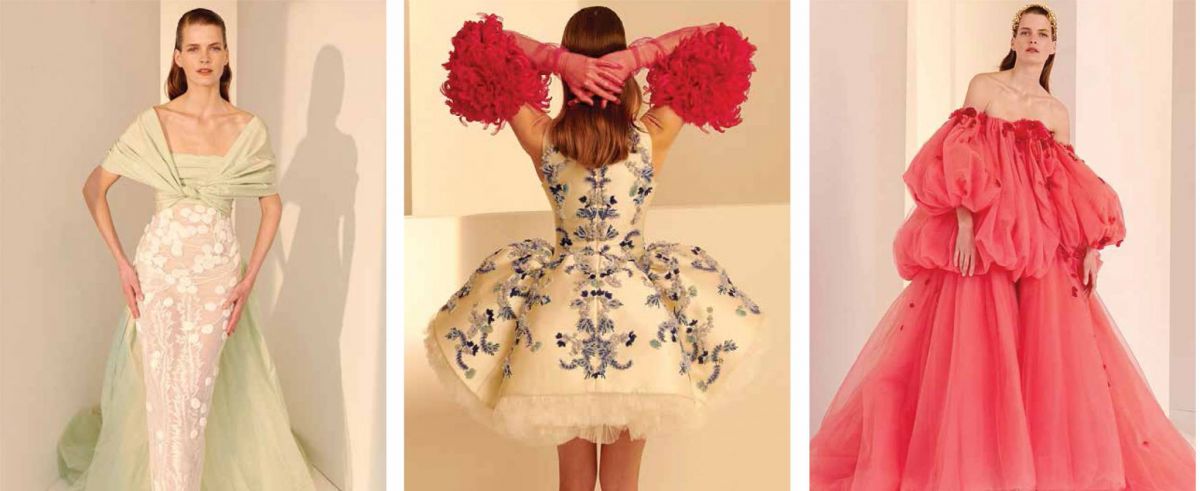 Azzi et Osta haute couture printemps-été 2022 : des lieux, des vœux, des émotions