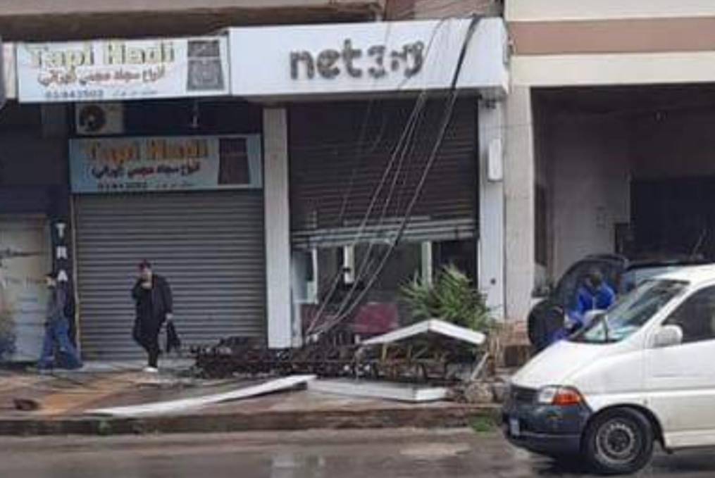 Des vents violents provoquent des dégâts à Tripoli et dans le Akkar