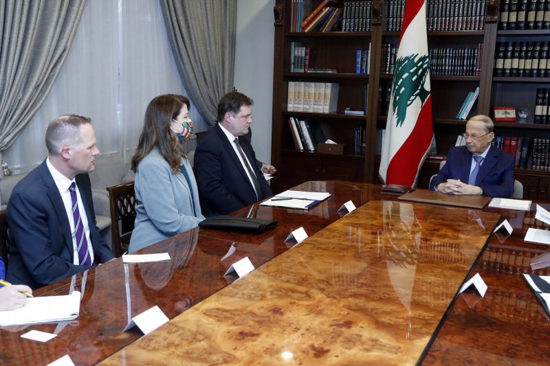 La lutte contre la corruption se poursuivra sans relâche, assure Aoun devant une délégation du Trésor américain