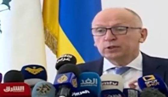 Ukrainian ambassador thanks Lebanese people for support during Russian invasion