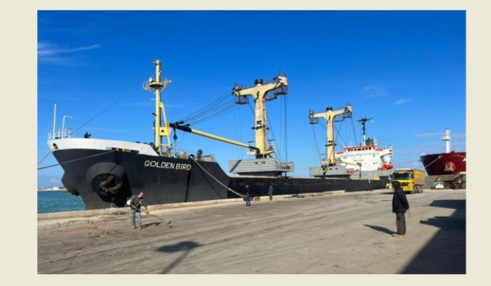 Une cargaison de blé en provenance d'Ukraine est arrivée à Tripoli
