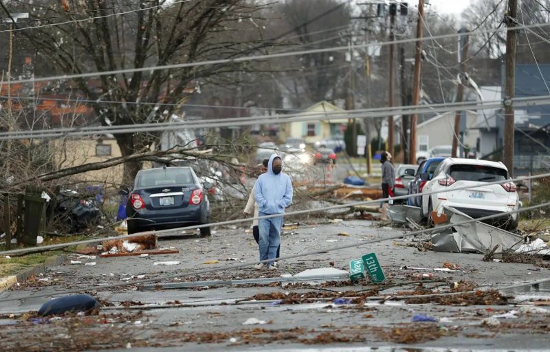 Une tornade fait au moins 6 morts aux Etats-Unis