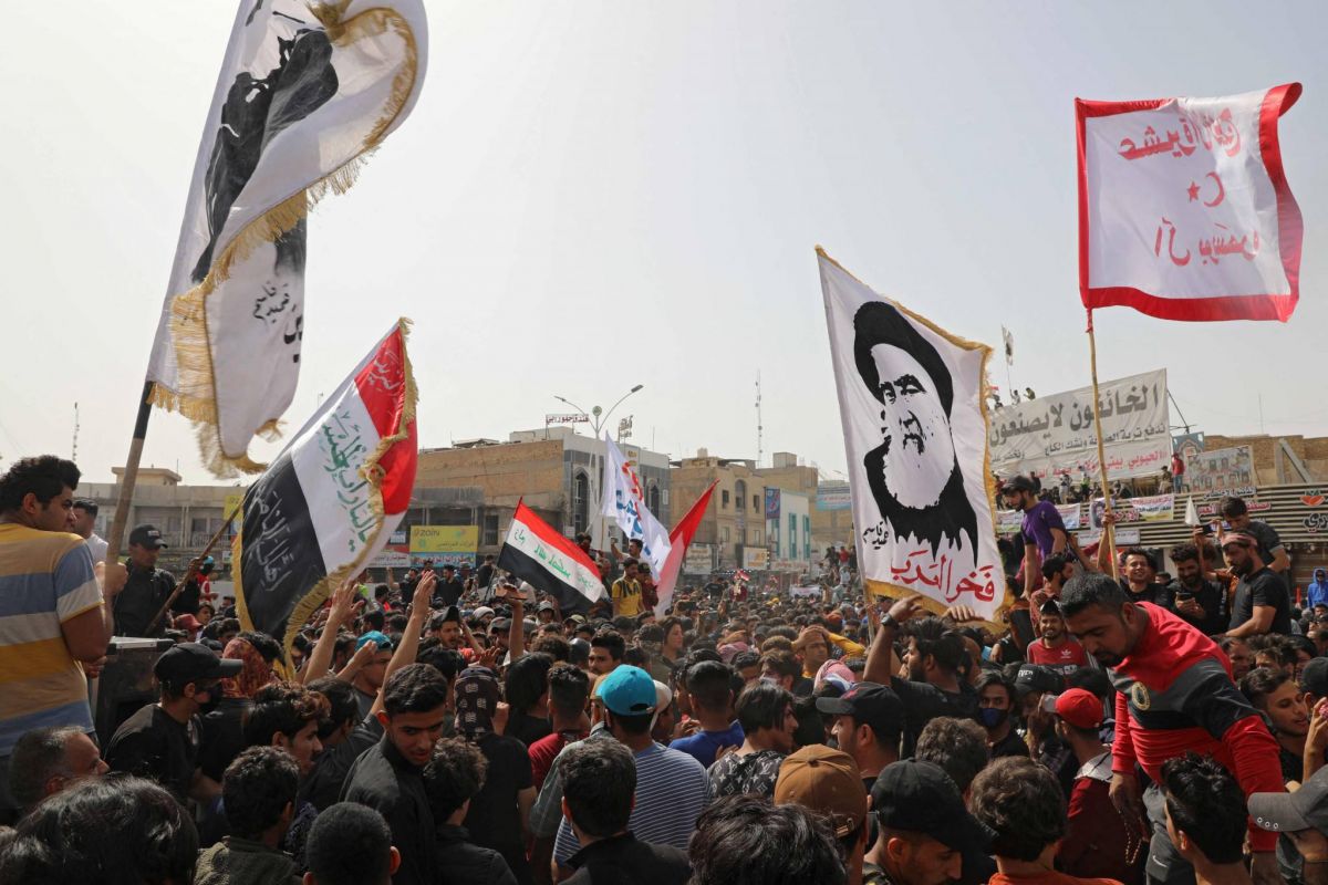 Manifestations en Irak contre l'inflation alimentaire Manifestations en Irak contre l'inflation alimentaire