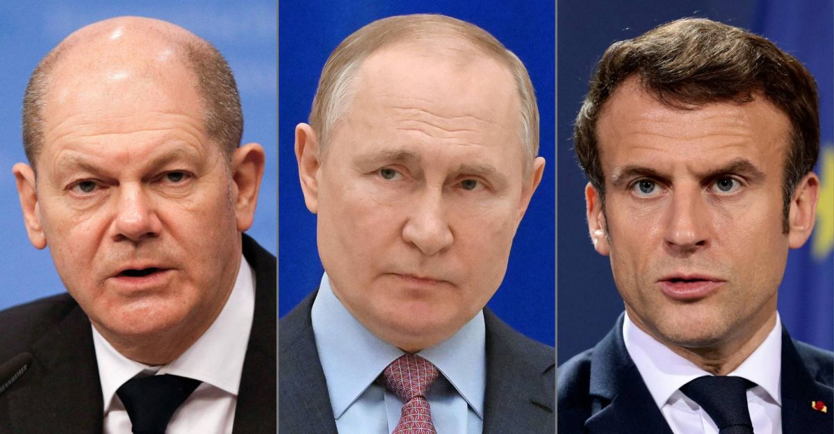 Nouvel entretien téléphonique en cours entre Scholz, Macron et Poutine