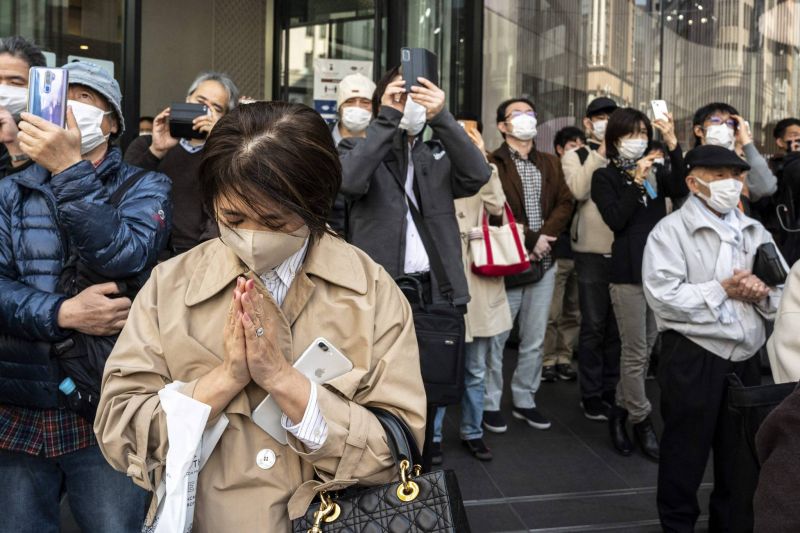 Jour de deuil 11 ans après le tsunami et l'accident nucléaire de Fukushima