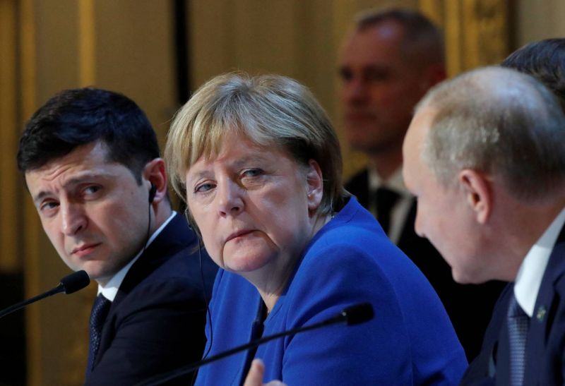 La notoriété d'Angela Merkel écornée par l'invasion russe de l'Ukraine