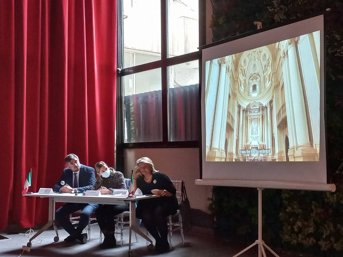 Introduction, à Beyrouth, de la Foire internationale de restauration 2022 en Italie