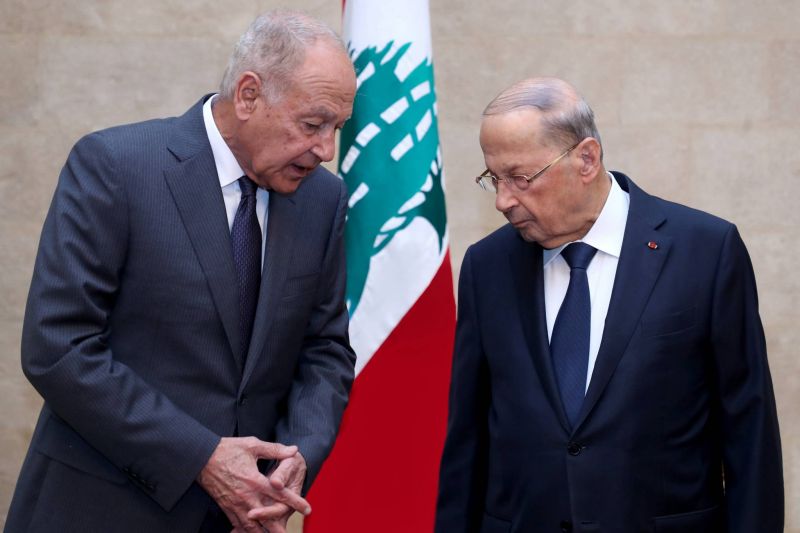 Aoun est déterminé à organiser les législatives, selon le chef de la Ligue arabe