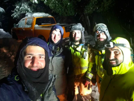 Team trekked 14 hours to reach stranded shepherds in Akkar