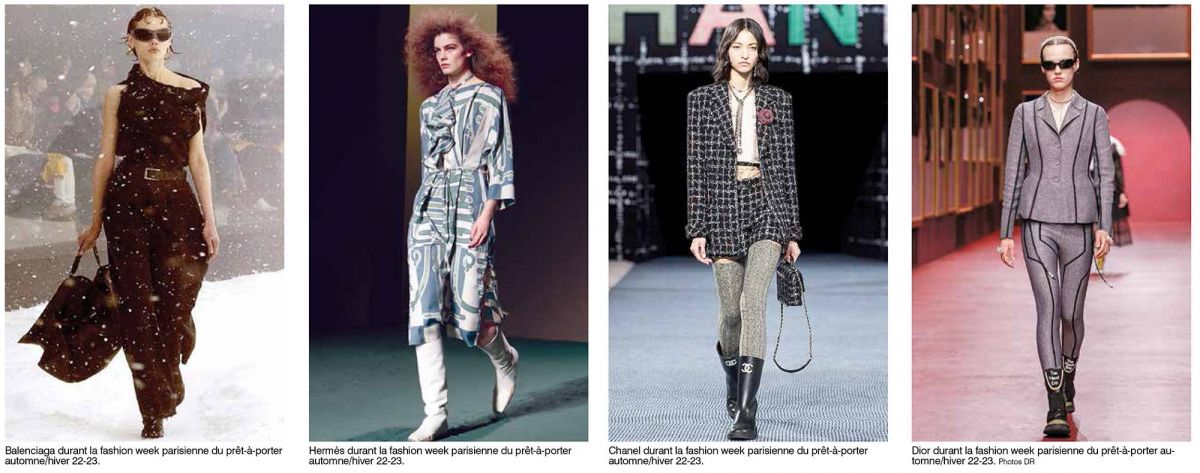 La Semaine de la mode parisienne, de pandémie en guerre