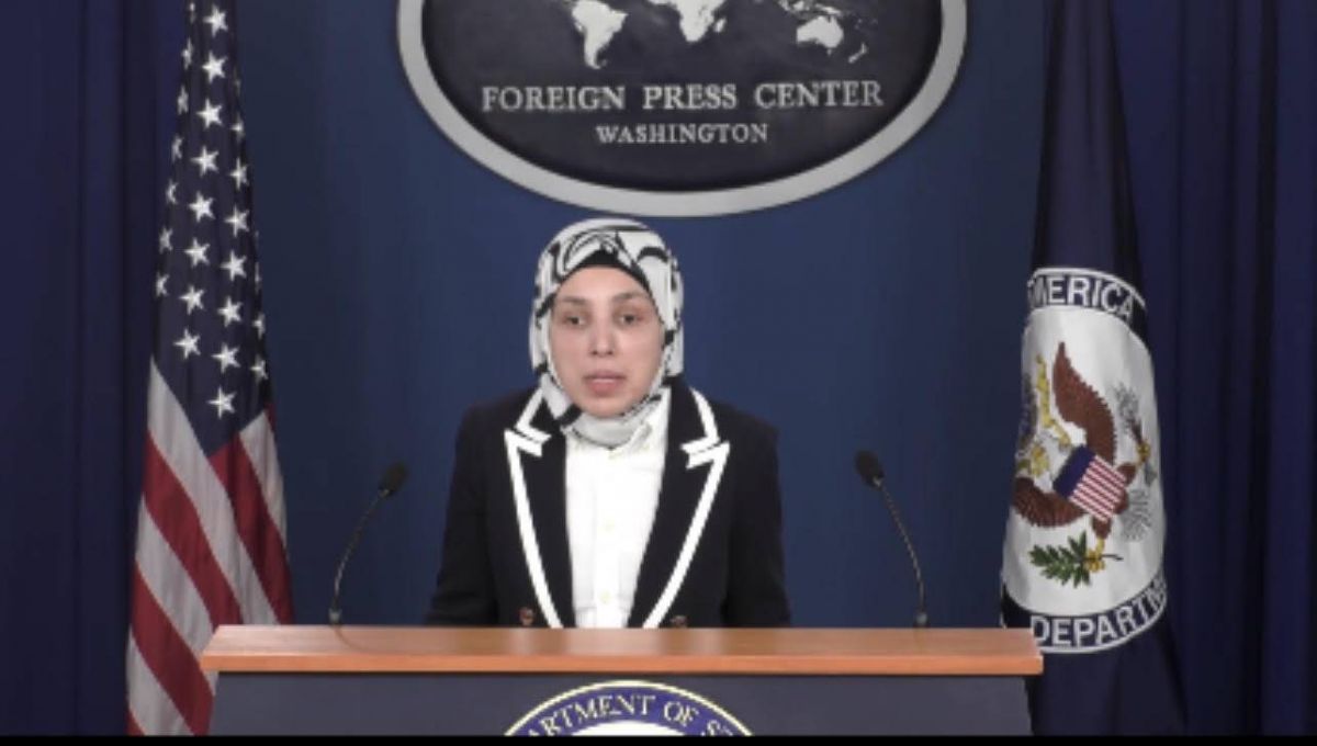 Pour ses premiers déplacements à l'étranger, la conseillère de Biden Sara Minkara choisit le Liban