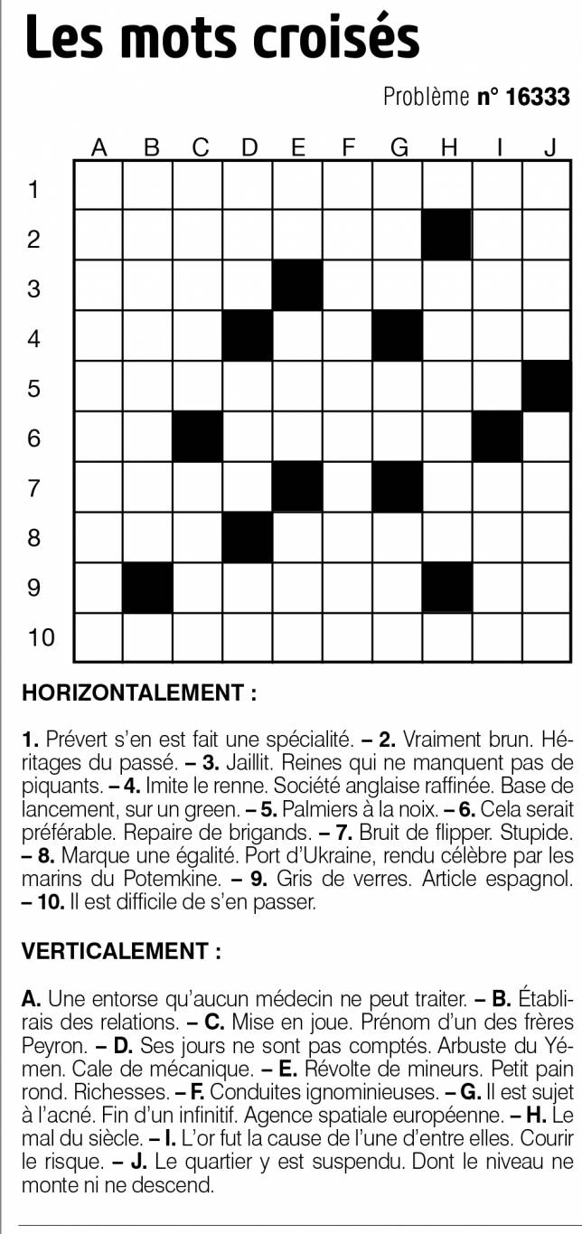 Jeux play - L'Orient-Le Jour