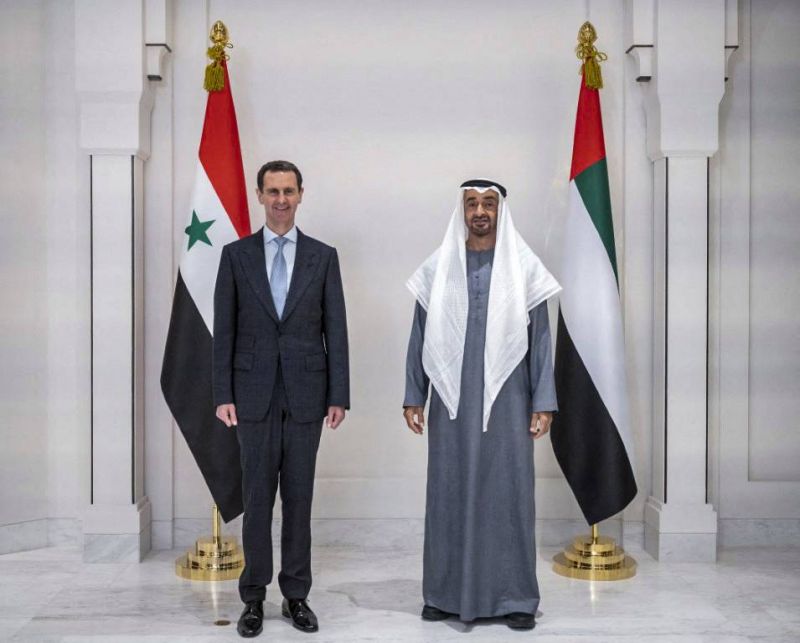 Abou Dhabi et Damas franchissent un pas supplémentaire dans la normalisation
