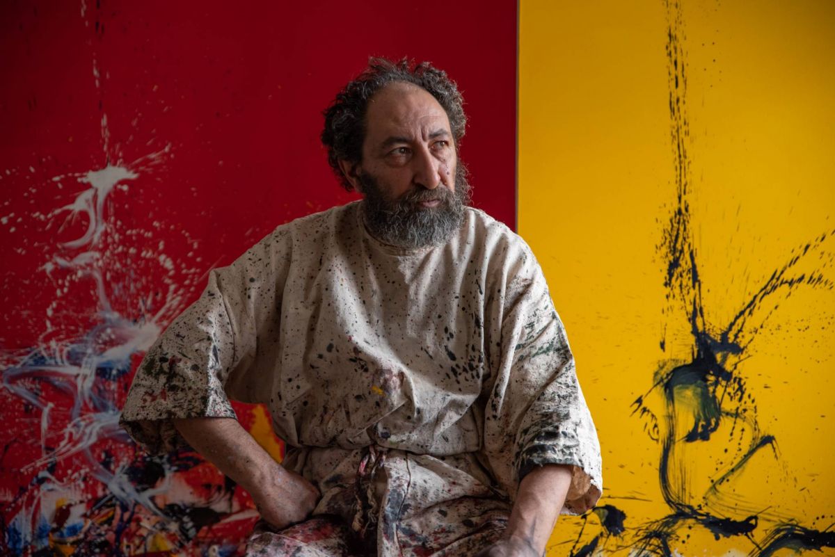 Le lyrisme abstrait de Vahan Roumelian en mémoires du futur....