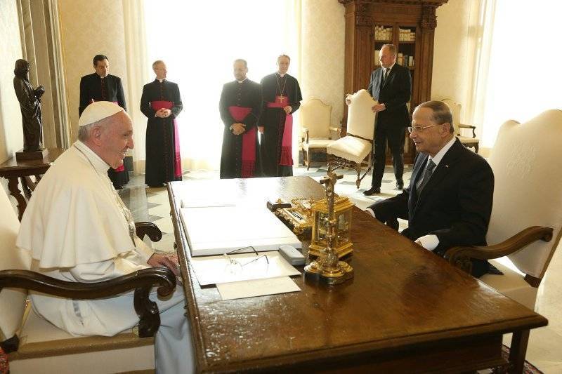 Is Aoun’s Vatican visit a prelude to a papal visit to Lebanon? Is Aoun’s Vatican visit a prelude to a papal visit to Lebanon?