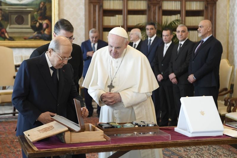 Le pape confirme à Aoun sa venue au Liban, sans fixer de date