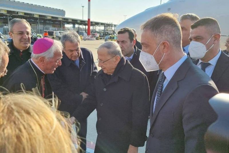 Aoun à Rome : Je viens renouveler au pape mon invitation à se rendre au Liban