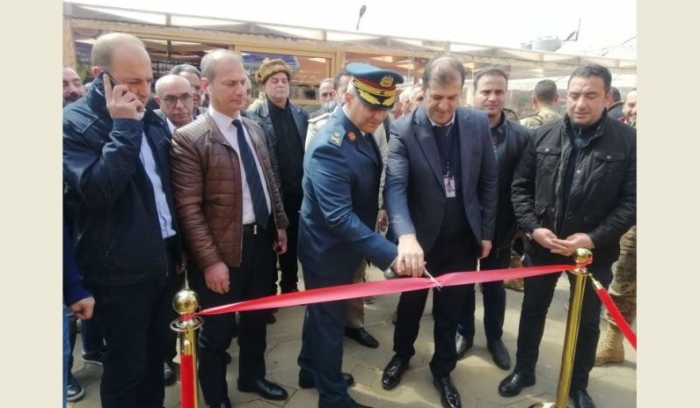 Des créations d’art en métal de l’armée libanaise à Baalbeck