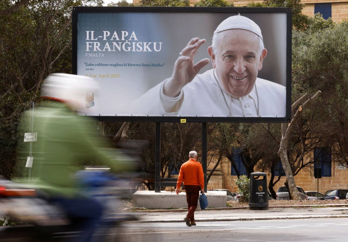Le pape attendu demain à Malte