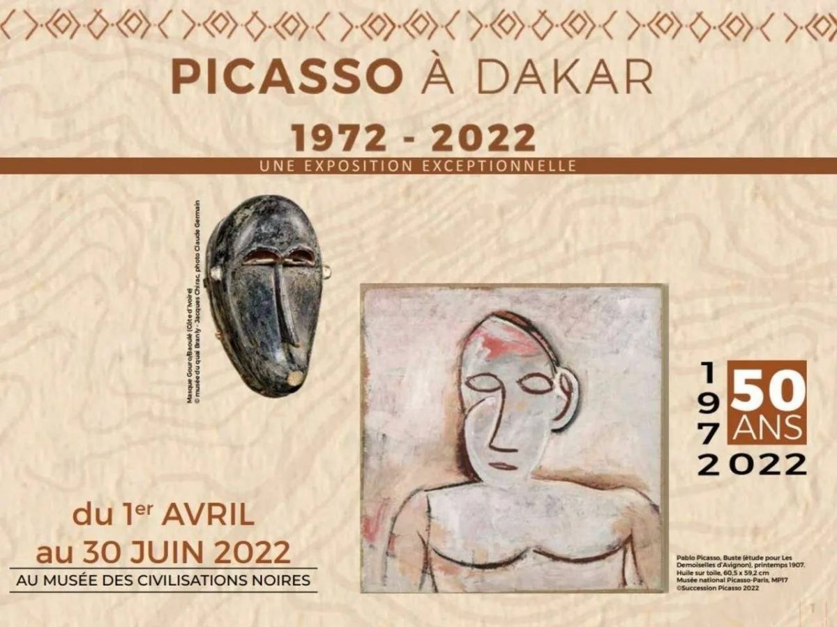 Picasso tombe le masque africain à Dakar dans une expo rare