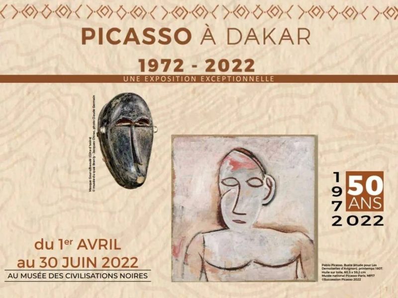 Picasso tombe le masque africain à Dakar dans une expo rare