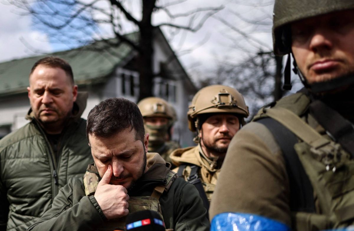 A Boutcha, Zelensky dénonce des 