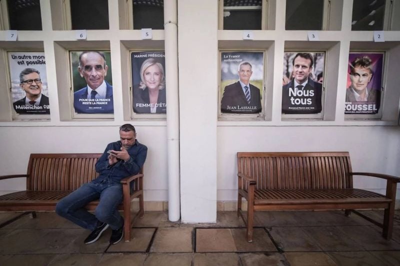 Au Liban, Macron en tête du 1er tour avec 58,45% des voix devant Le Pen et Mélenchon