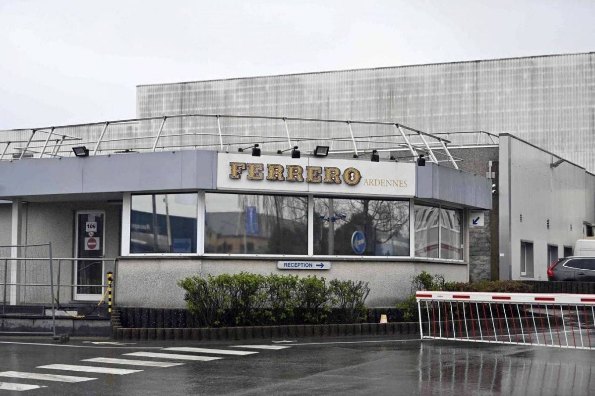 L'usine Kinder arrêtée par les autorités belges, Ferrero 