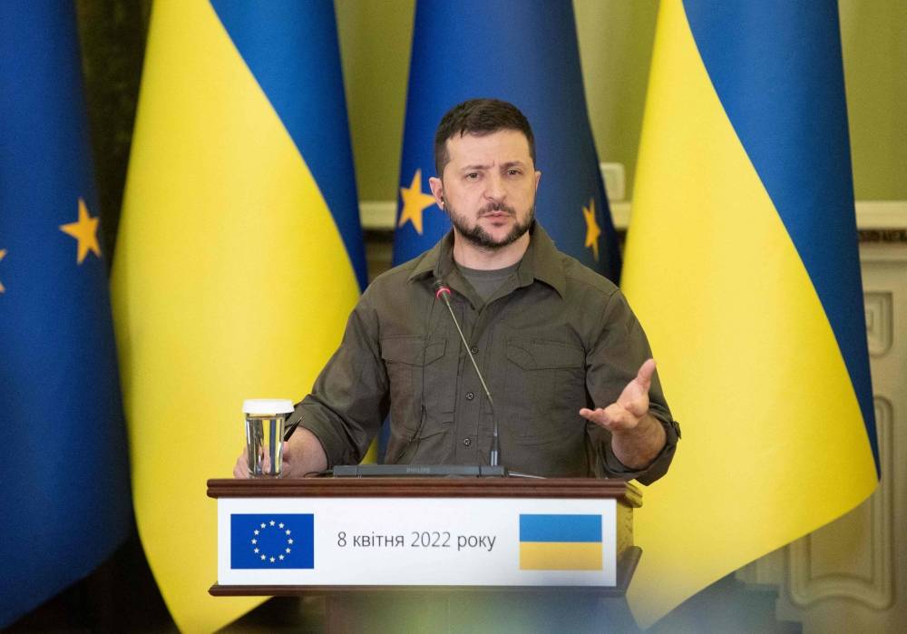 Zelensky demande 