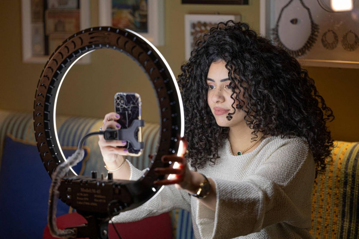 Au Caire, la liberté jusqu'au bout des cheveux bouclés