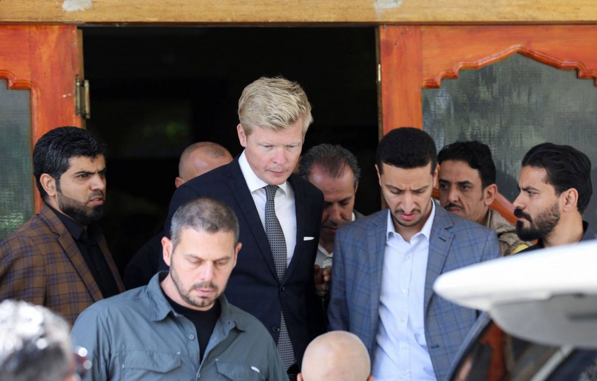 Première visite de l'envoyé de l'ONU dans la capitale tenue par les rebelles
