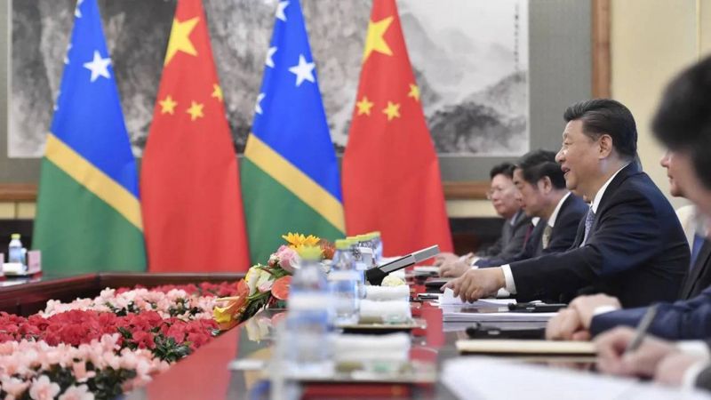 La Chine et les Îles Salomon signent un accord controversé
