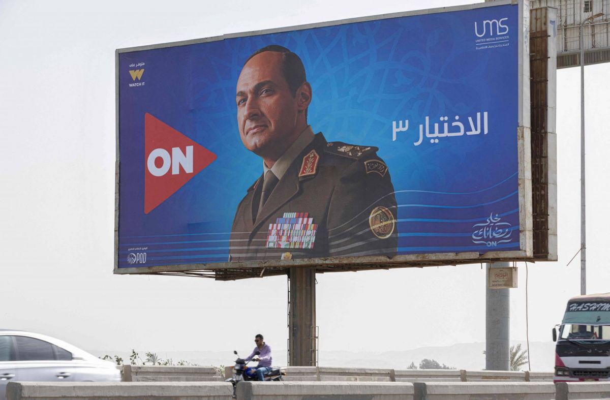 Abdel Fatah al-Sissi héros de série télé en Égypte