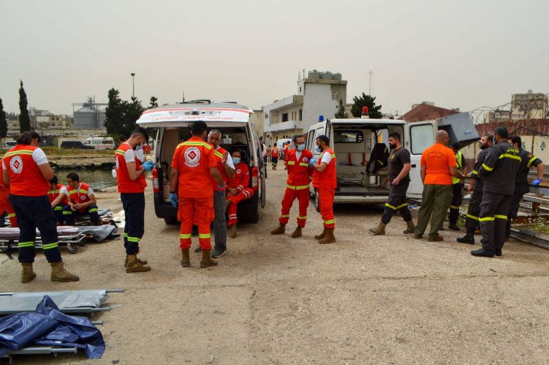 Au moins six corps repêchés après le naufrage d'un bateau de migrants au large du Liban-nord