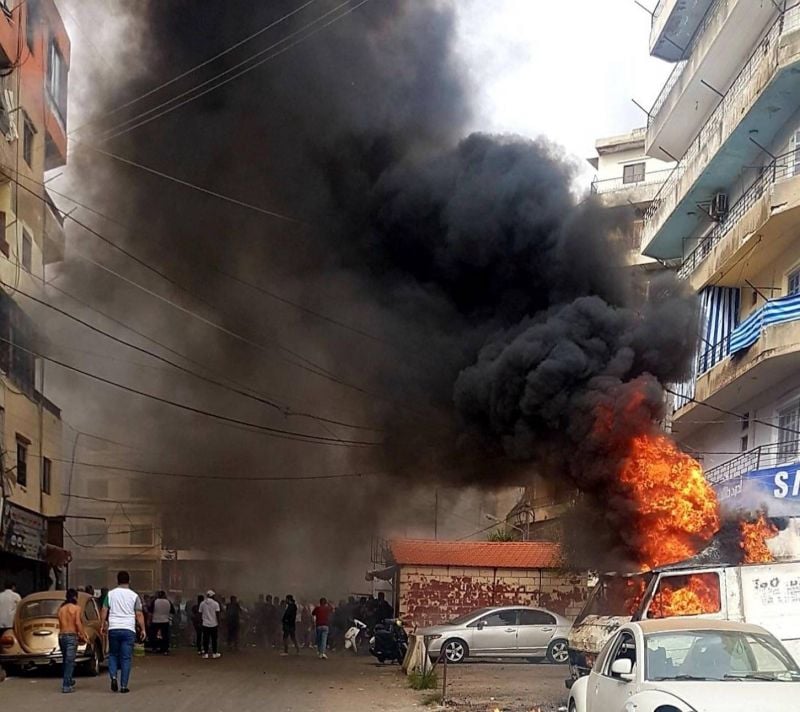 Protests sweep Tripoli neighborhoods in the wake of Saturday's boat fatalities