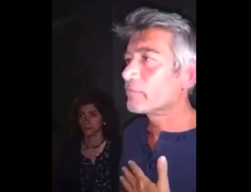 Energy Minister Walid Fayad accosted by protesters Energy Minister Walid Fayad accosted by protesters