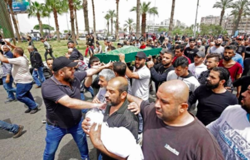 Grief, anger in Tripoli one day after tragic sinking of boat near Qalamoun