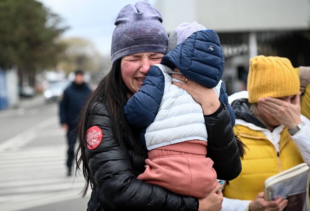 Plus de 7,7 millions de déplacés à l'intérieur de l'Ukraine, estime l'ONU