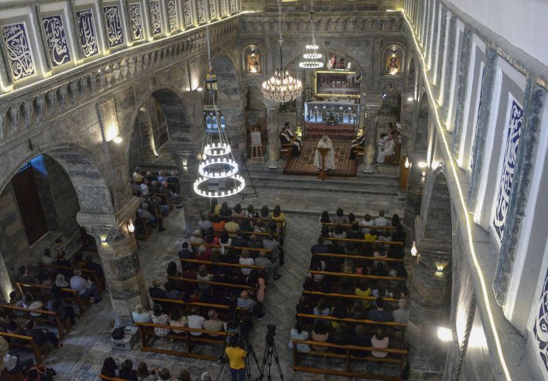 Une église de Mossoul retrouve son éclat après les exactions de l'EI