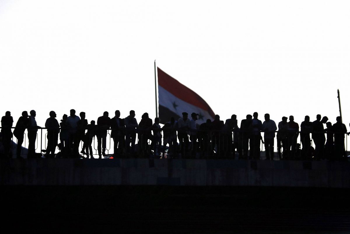 Rassemblement à Damas dans l'attente de la libération de prisonniers