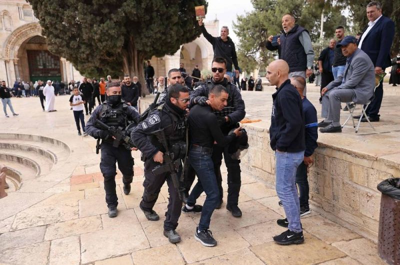 Accrochages sur l'esplanade des Mosquées à Jérusalem