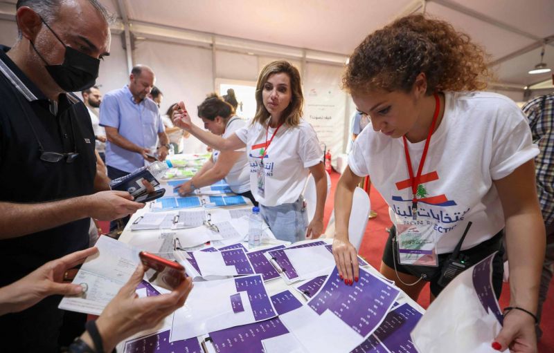 Environ 60% des électeurs libanais ont voté à travers le monde