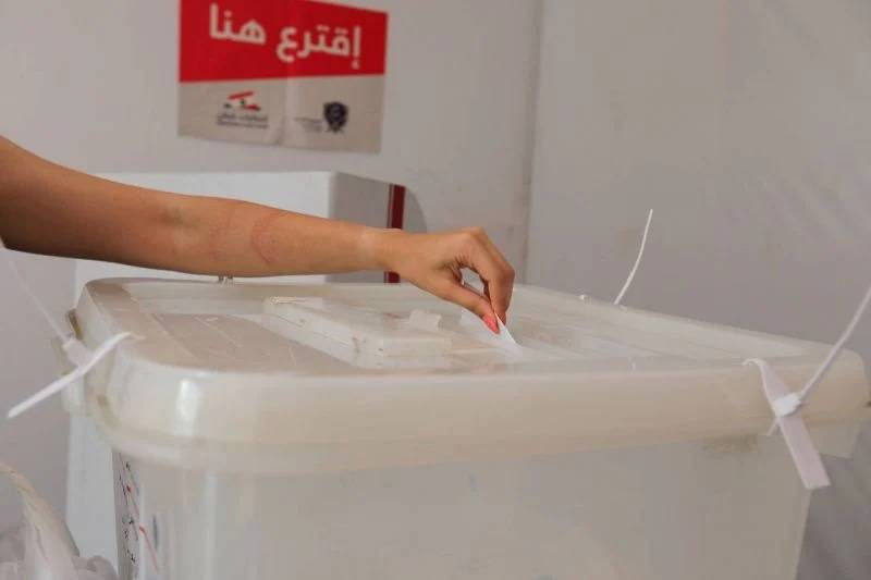 'It's time to try to change something,' says a Lebanese voter in Paris