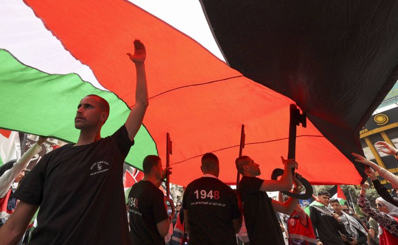 Les Palestiniens marquent la « Nakba » dans un contexte tendu avec les forces israéliennes