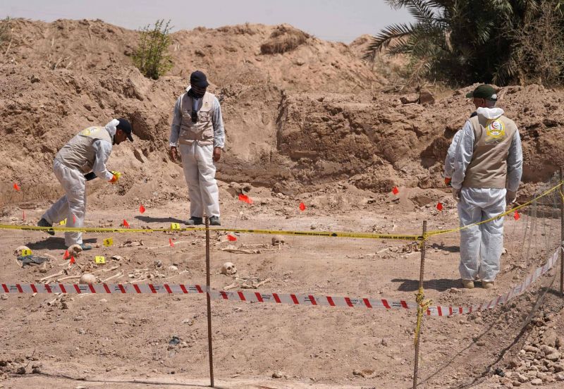 Quinze corps exhumés dans un charnier de l'ère Saddam